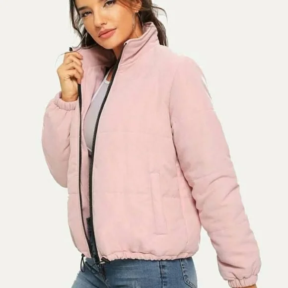 Pink Puffer Jacket - Picture 10 of 11